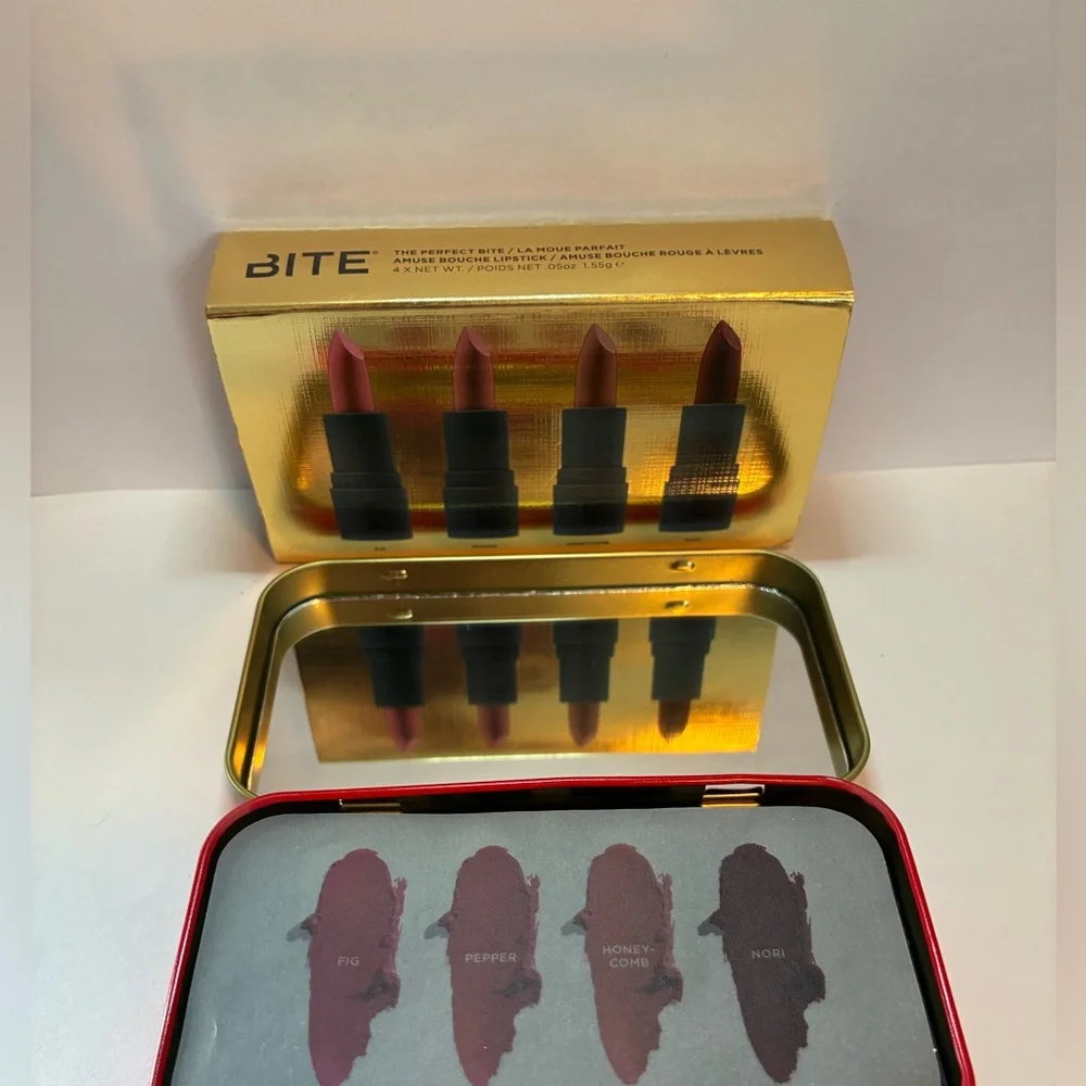 Bite Beauty The Perfect Bite Amuse Bouche Lipstick Set DISCONTINUED Rare NIB - Picture 3 of 5